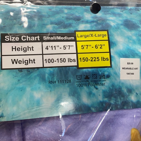 Mermaid Adult Costume Large - Picture 2 of 4